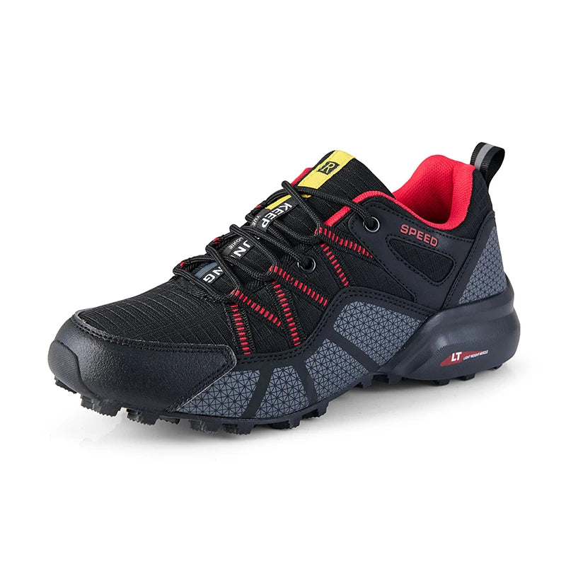 Shadow Trek – Men’s Anti-Slip Hiking Shoes – Breathable & Durable Outdoor Trekking Footwear