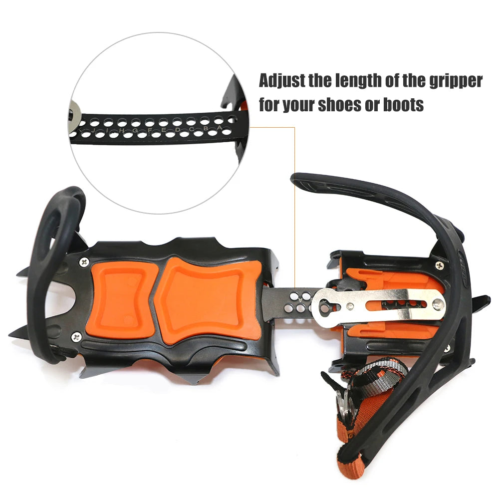 IceGrip Pro – 12-Spike Crampons for Snow & Glacier Terrain