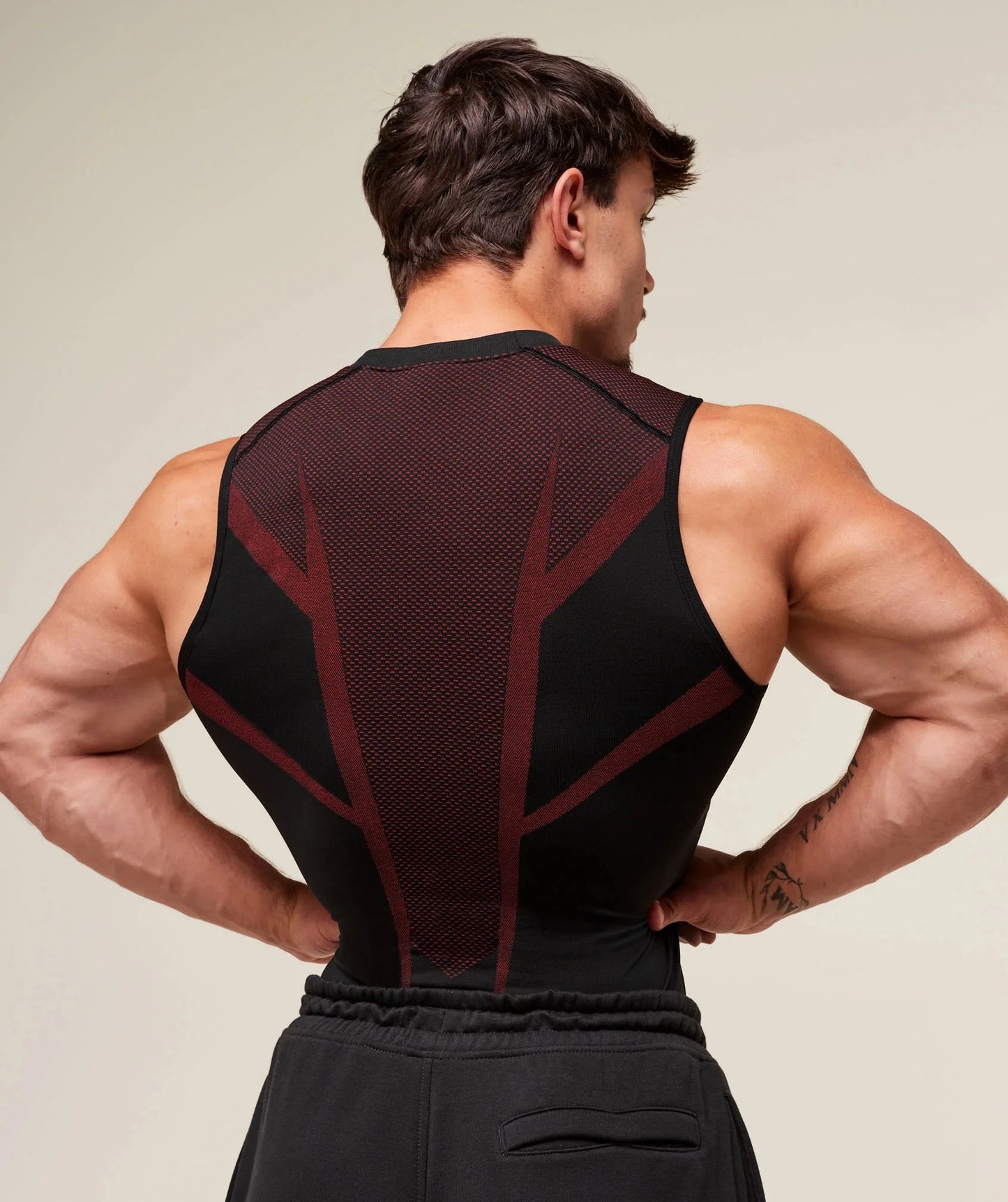 Men's sports tank top - Quick-Dry Breathable Stretch Short Sleeve