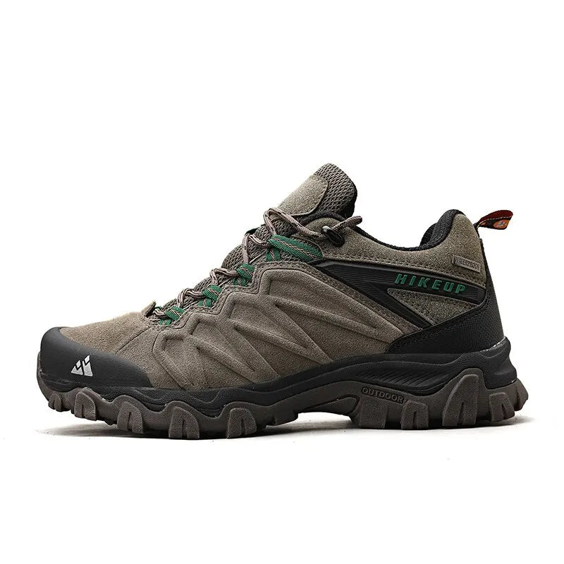 Summit Trekker – Men’s Leather Hiking & Trekking Shoes – Durable Outdoor Sneaker