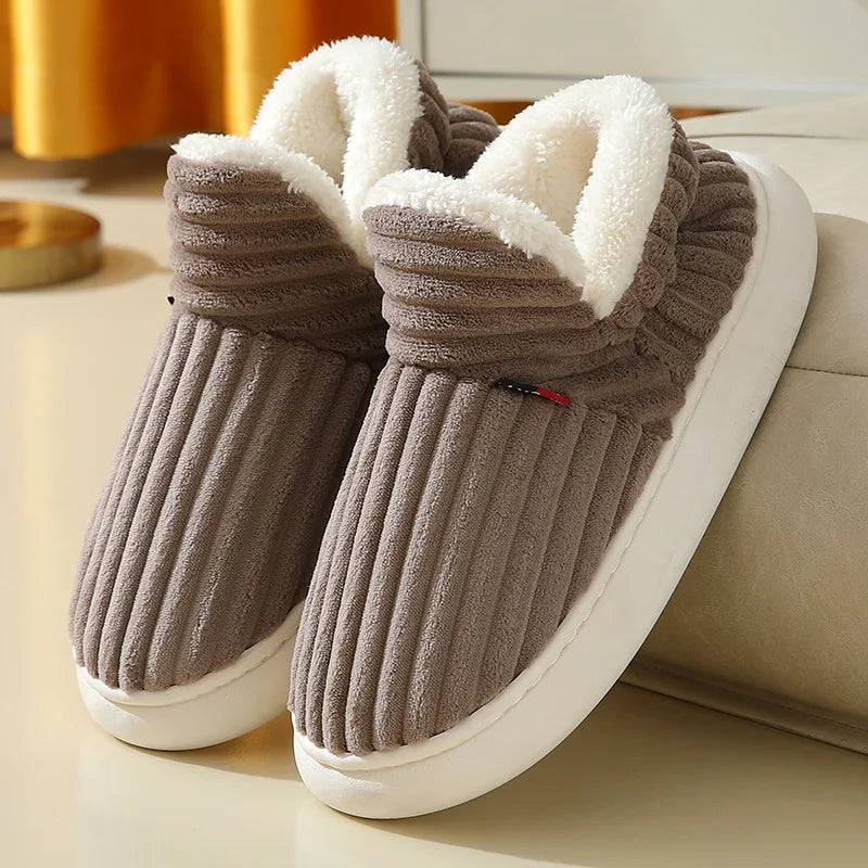 Pantofole Cozy Cloud Plush – Scarpe da interno unisex con suola morbida