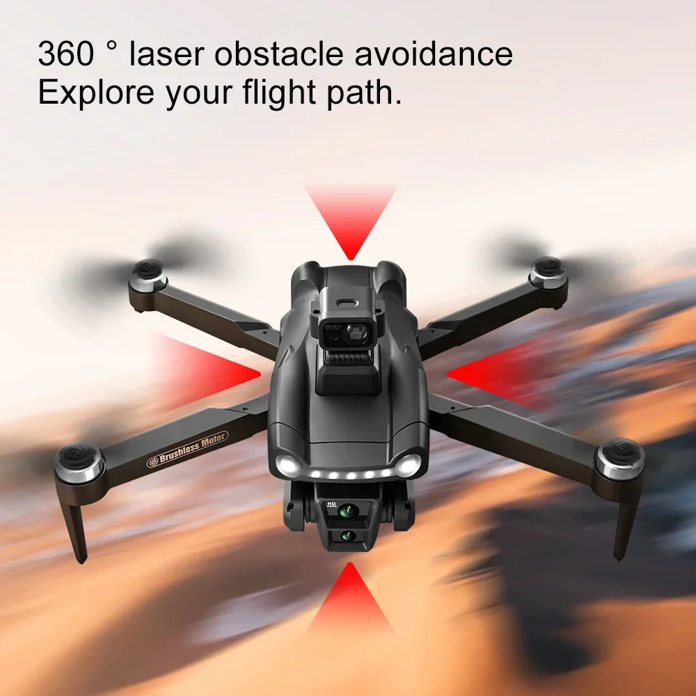 8K Drone GPS return - FPV - Anti-Collision Sensors - Flight up to 30 min