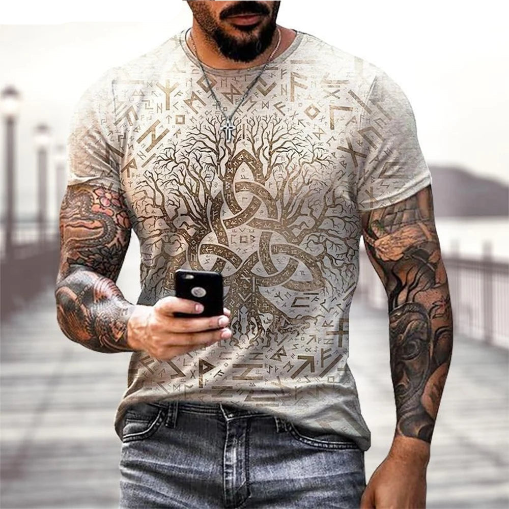 Ragnar Tee – Nordic Street Style Unisex Cotton T-Shirt