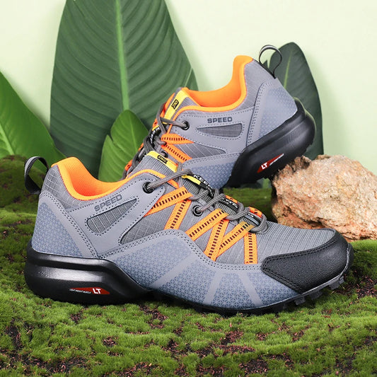 Shadow Trek – Men’s Anti-Slip Hiking Shoes – Breathable & Durable Outdoor Trekking Footwear