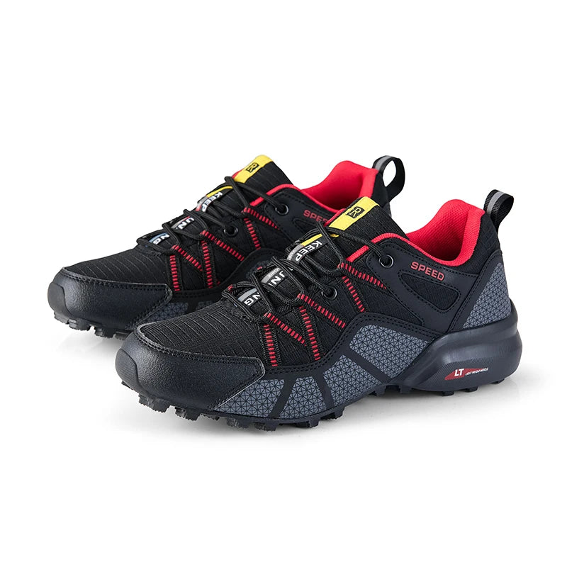 Shadow Trek – Men’s Anti-Slip Hiking Shoes – Breathable & Durable Outdoor Trekking Footwear