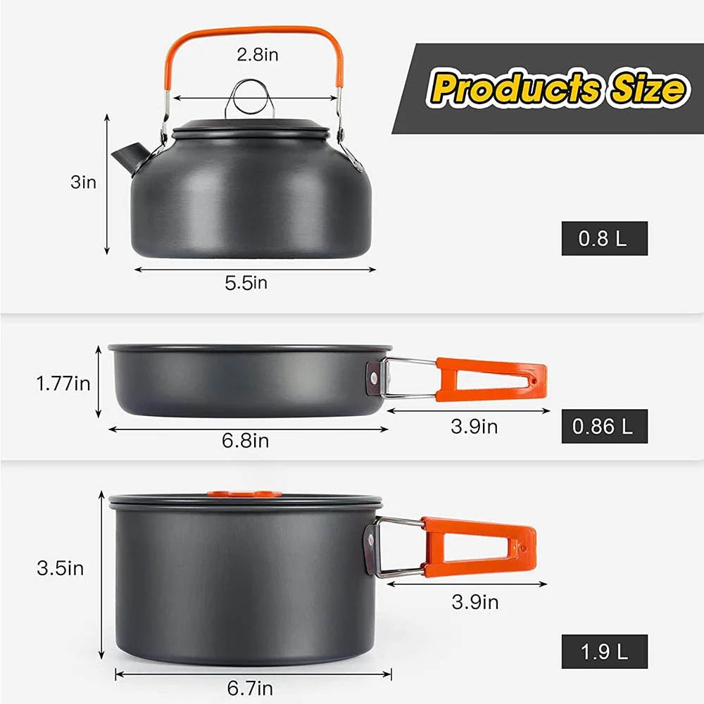 TrailChef Set – Everything You Need to Cook Under the Stars