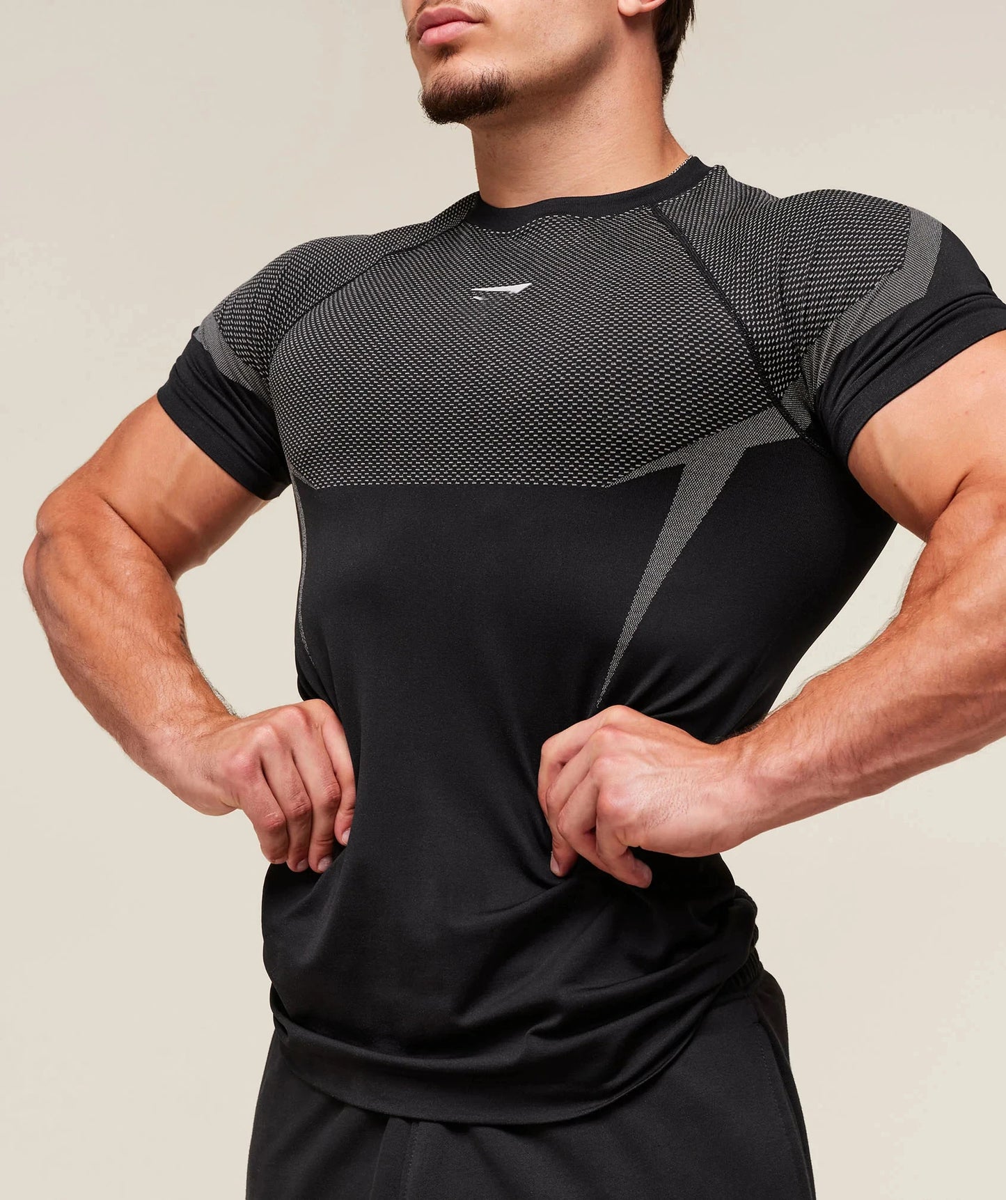 Men’s Sports T-Shirt – Quick-Dry Breathable Stretch Short Sleeve