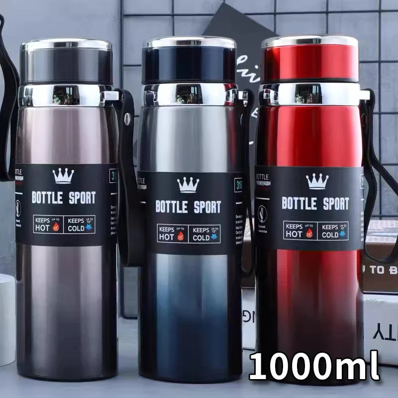 NatureSteel Bottle – 1L Insulated Stainless Steel Thermos