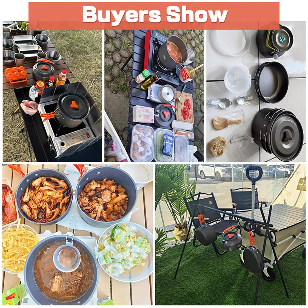TrailChef Set – Everything You Need to Cook Under the Stars
