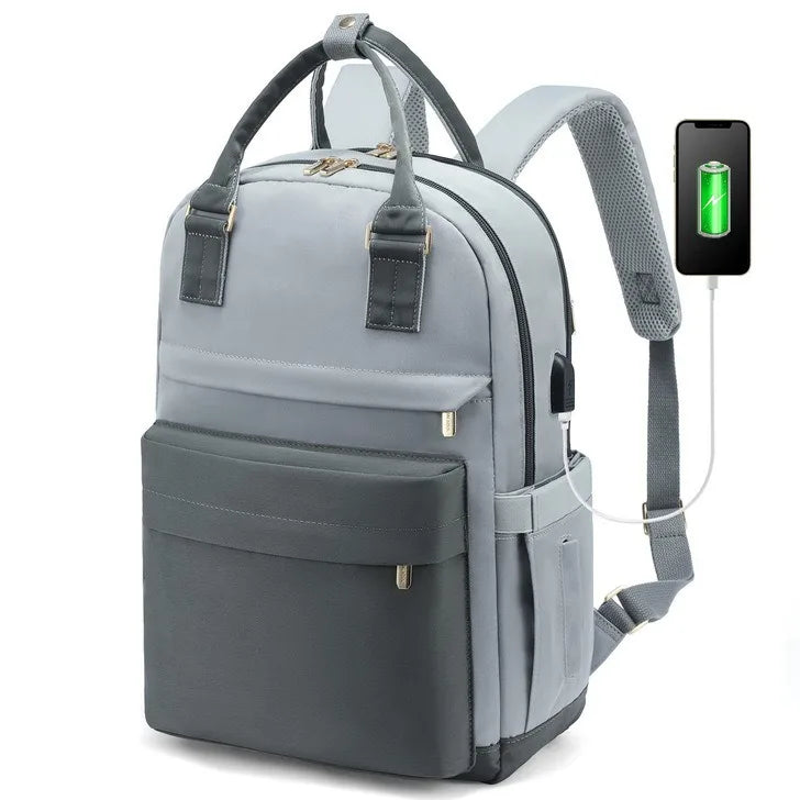 UrbanTrek Waterproof Travel & Hiking Backpack with USB Port – 20L Capacity