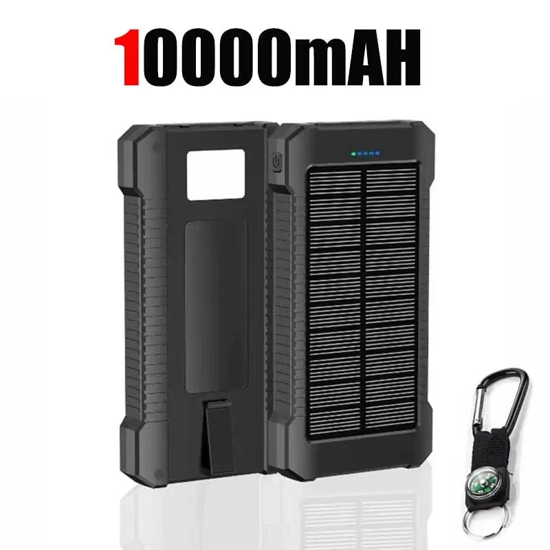 Power Bank solare: 50.000 mAh ad alta capacità e ricarica USB veloce
