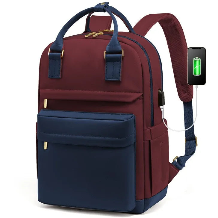 UrbanTrek Waterproof Travel & Hiking Backpack with USB Port – 20L Capacity