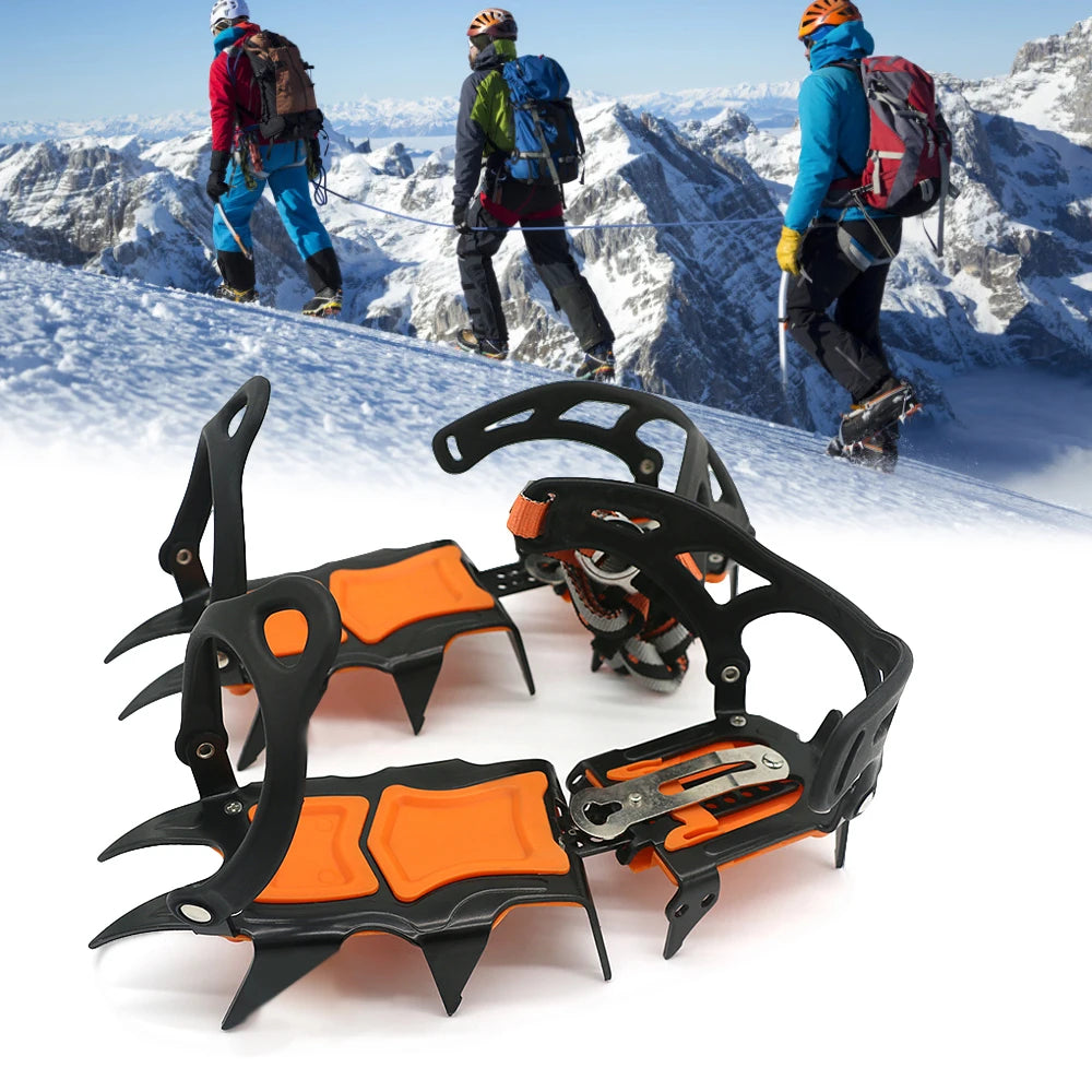 IceGrip Pro – 12-Spike Crampons for Snow & Glacier Terrain