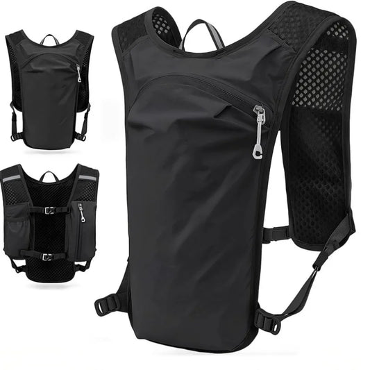 AirFlow Hydropack – Ultra-Light Breathable Running & Cycling Backpack with Hydration Compatibility