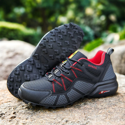Shadow Trek – Men’s Anti-Slip Hiking Shoes – Breathable & Durable Outdoor Trekking Footwear