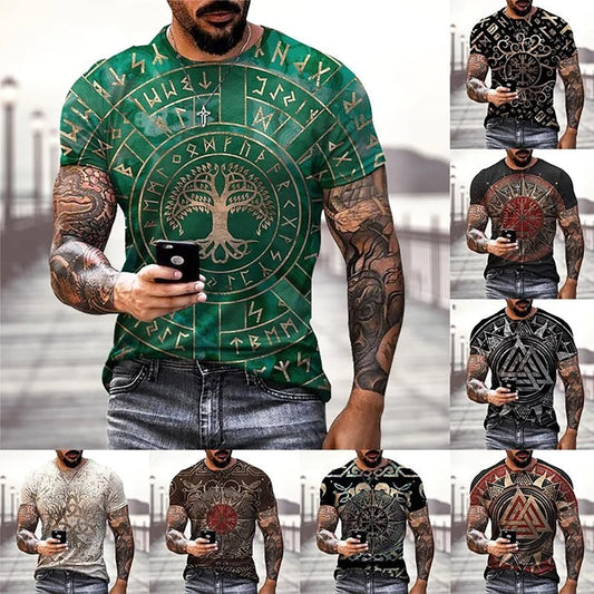 Ragnar Tee – Nordic Street Style Unisex Cotton T-Shirt