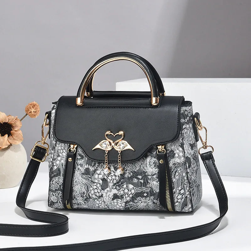 Lunarc – Women’s Shoulder Bag Charms Minimal Chic Design