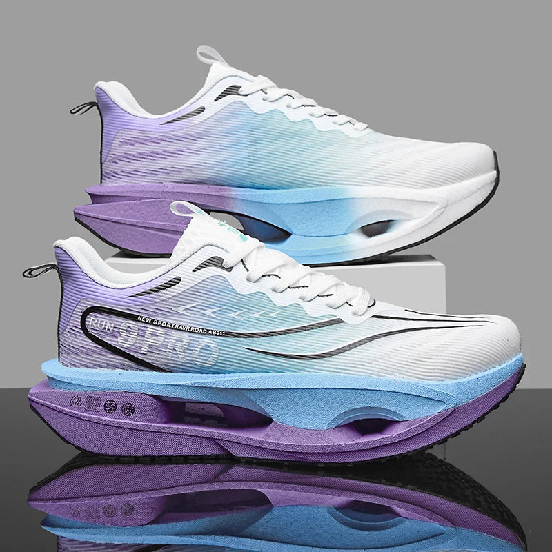 TrailBlaze Adaptive Cushion Running Shoes – Lightweight Grip Sneaker