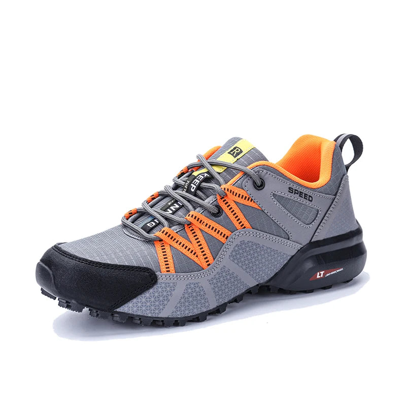 Shadow Trek – Men’s Anti-Slip Hiking Shoes – Breathable & Durable Outdoor Trekking Footwear