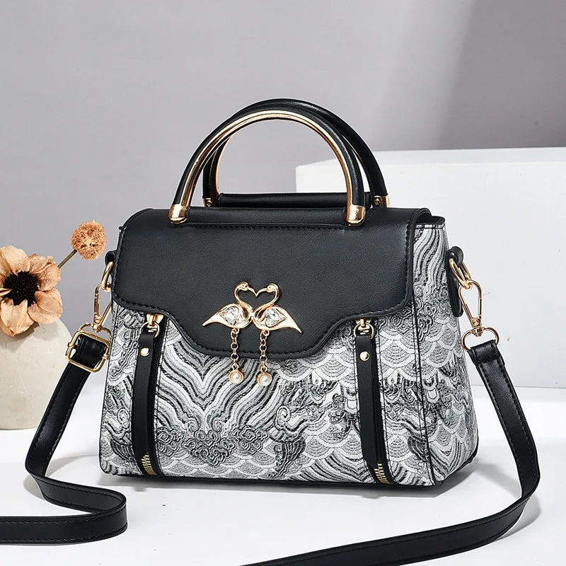 Lunarc – Women’s Shoulder Bag Charms Minimal Chic Design