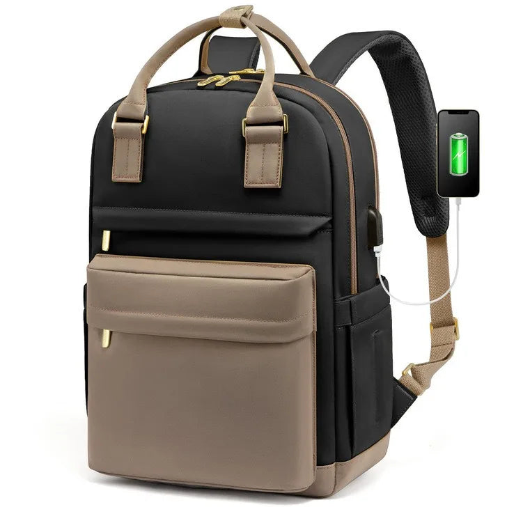 UrbanTrek Waterproof Travel & Hiking Backpack with USB Port – 20L Capacity