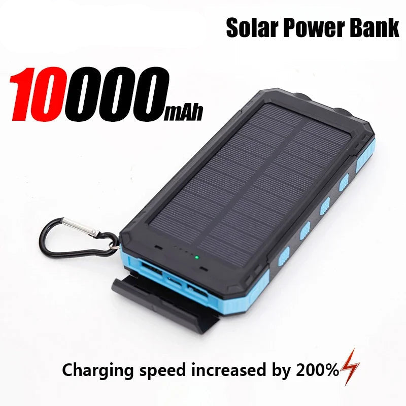 Solar Power Bank – 50,000 mAh High Capacity & Fast USB Charging