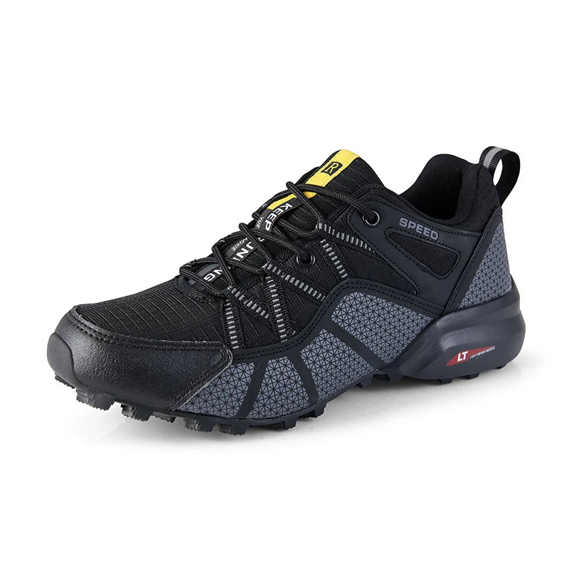 Shadow Trek – Men’s Anti-Slip Hiking Shoes – Breathable & Durable Outdoor Trekking Footwear