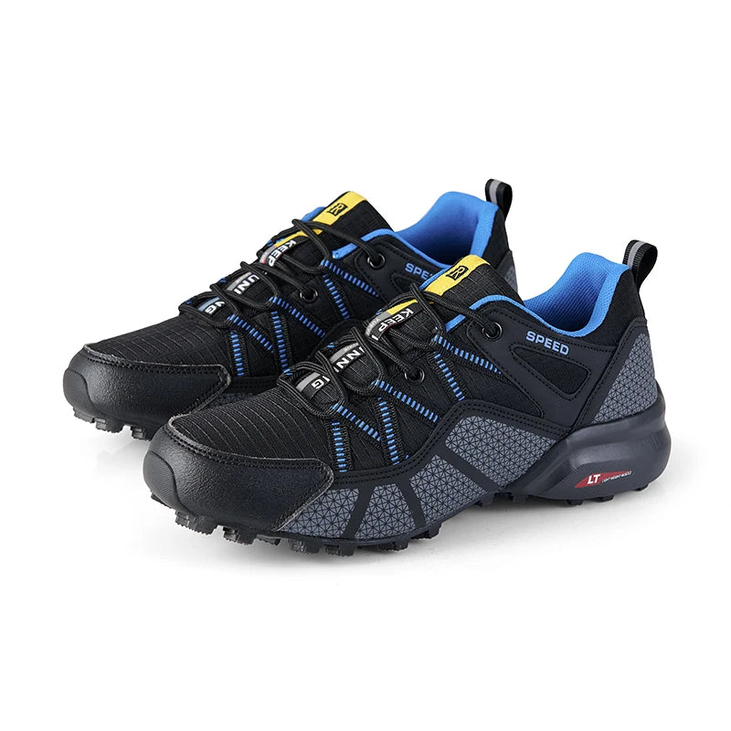 Shadow Trek – Men’s Anti-Slip Hiking Shoes – Breathable & Durable Outdoor Trekking Footwear