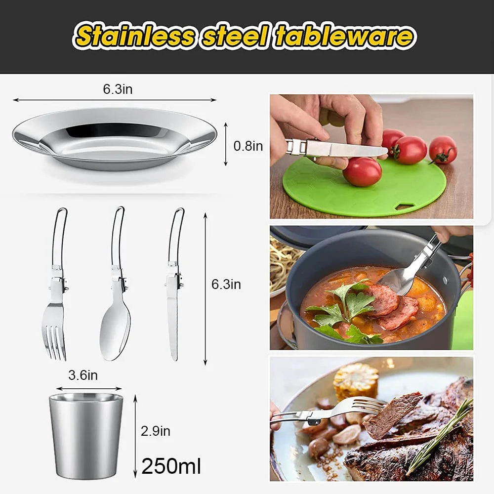 TrailChef Set – Everything You Need to Cook Under the Stars