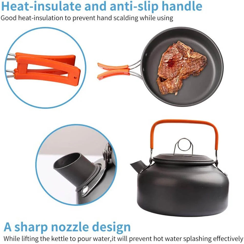 TrailChef Set – Everything You Need to Cook Under the Stars