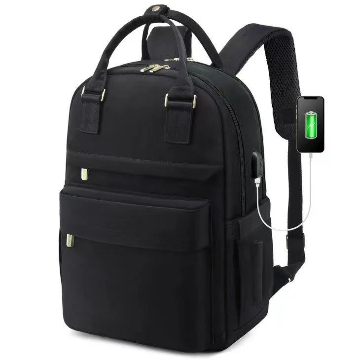 UrbanTrek Waterproof Travel & Hiking Backpack with USB Port – 20L Capacity