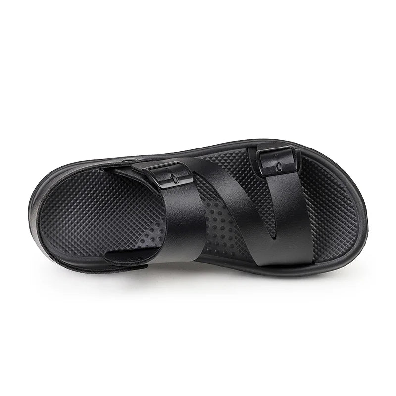 Men's Summer Sandals – Breathable & Non-Slip with Adjustable Buckles