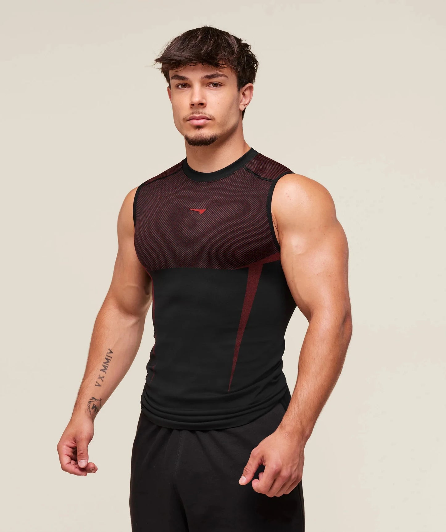 Men's sports tank top - Quick-Dry Breathable Stretch Short Sleeve