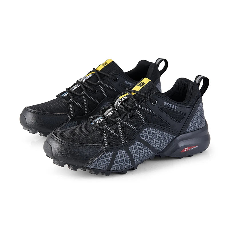 Shadow Trek – Men’s Anti-Slip Hiking Shoes – Breathable & Durable Outdoor Trekking Footwear