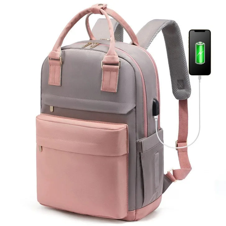 UrbanTrek Waterproof Travel & Hiking Backpack with USB Port – 20L Capacity
