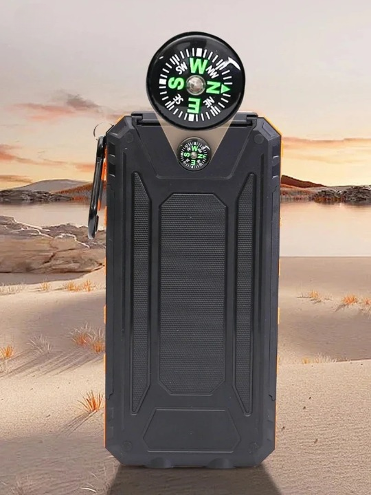 Solar Power Bank – 50,000 mAh High Capacity & Fast USB Charging