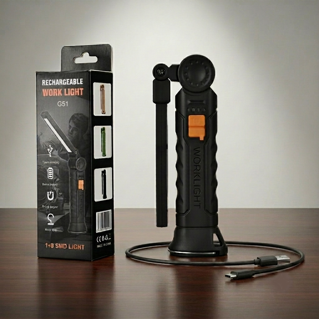 FlexBeam™ Professional Multifunction 360° Magnetic LED Flashlight