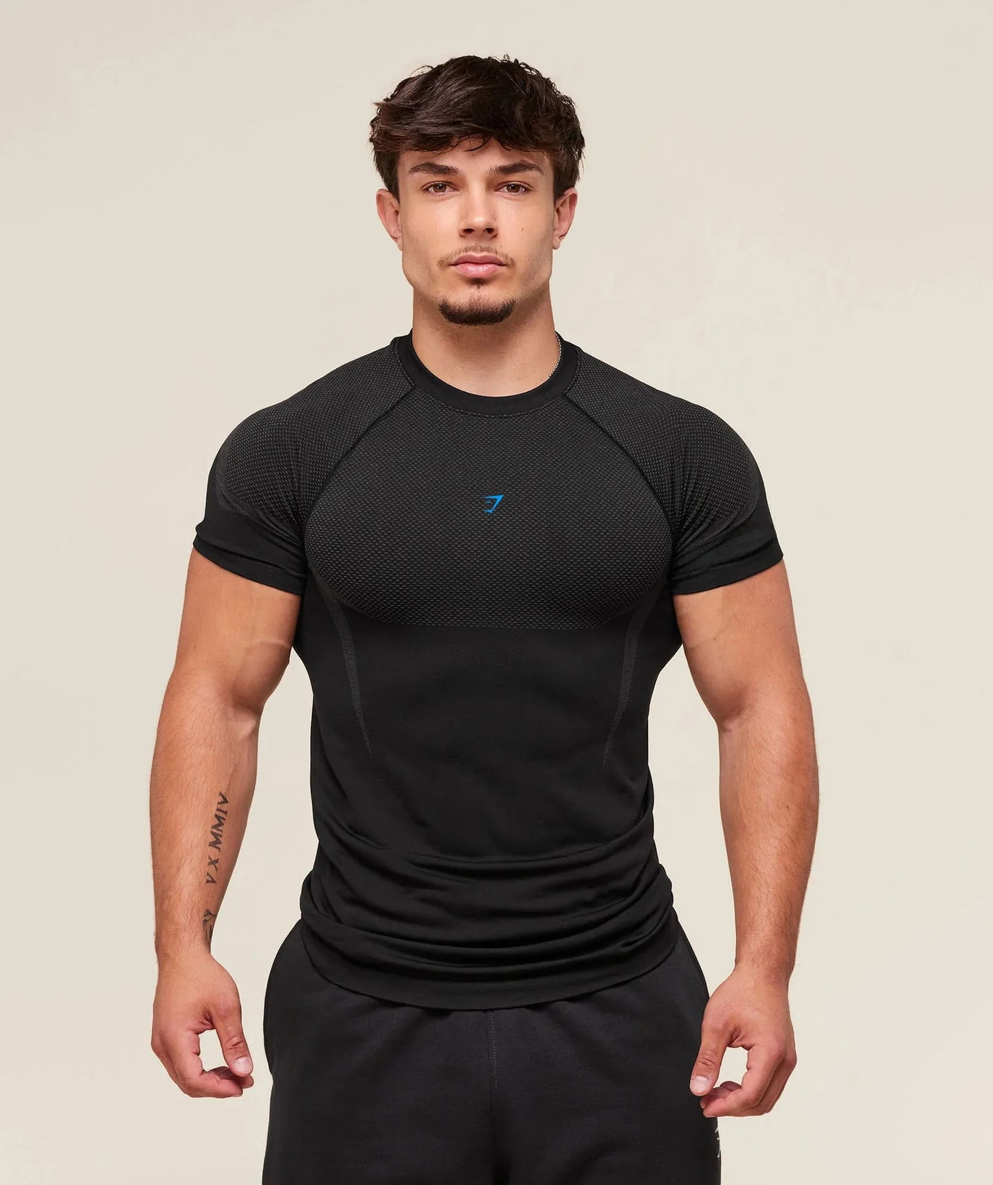 Men’s Long-Sleeve Quick-Dry Fitness Shirt – Breathable Slim Fit for Running & Training