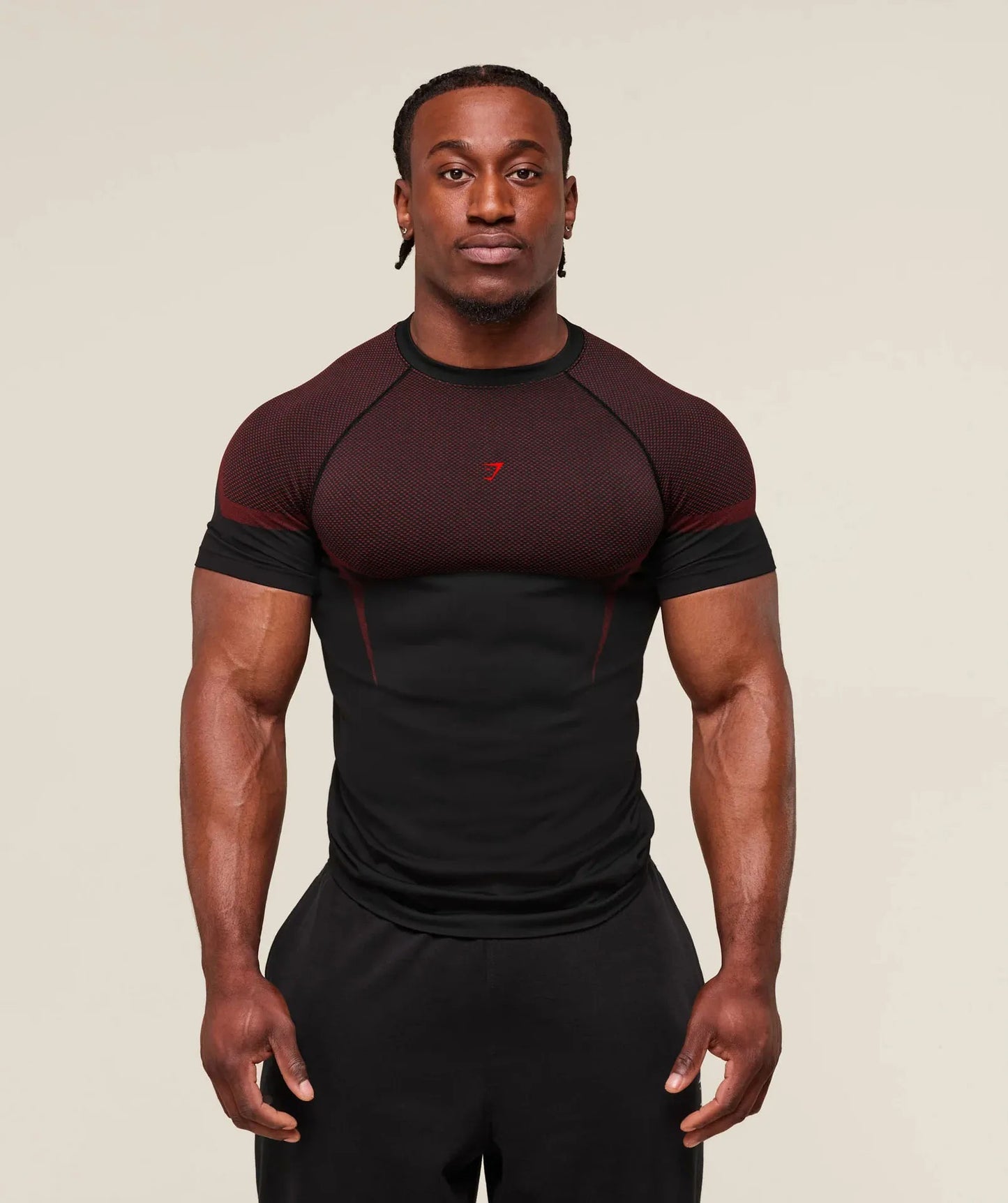 Men’s Long-Sleeve Quick-Dry Fitness Shirt – Breathable Slim Fit for Running & Training
